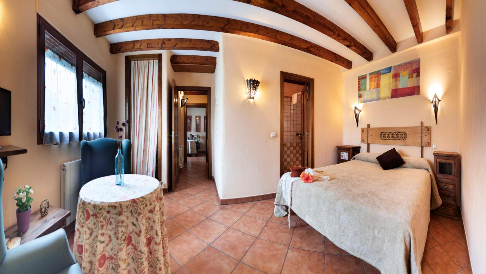 Casa Rural Fuente Del Arca Montejo Монтехо-де-ла-Сьерра Экстерьер фото