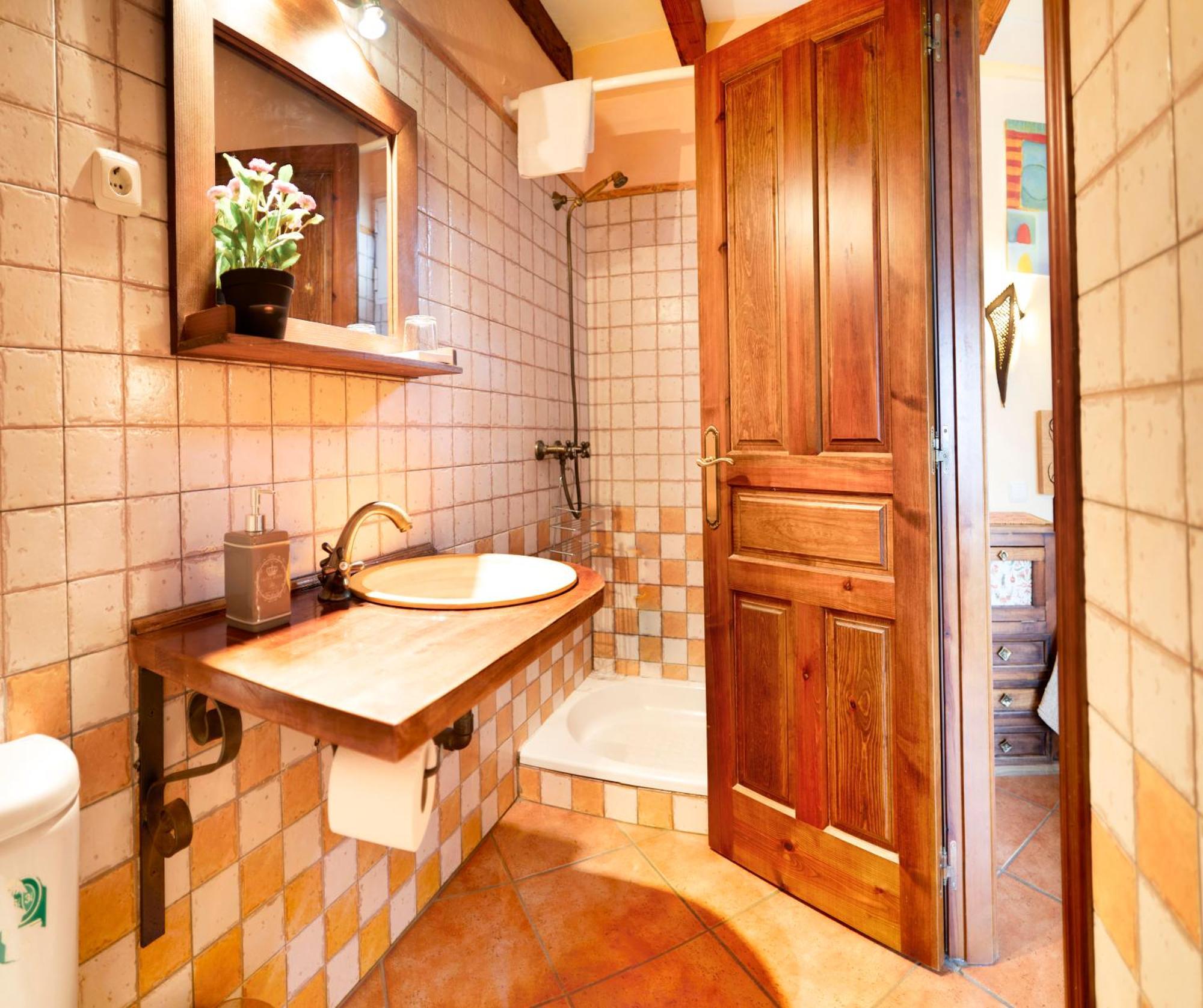 Casa Rural Fuente Del Arca Montejo Монтехо-де-ла-Сьерра Экстерьер фото